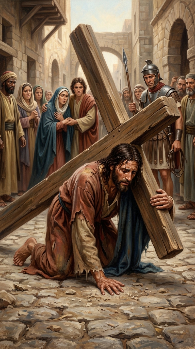 The Fall of Christ on the Way to Calvary