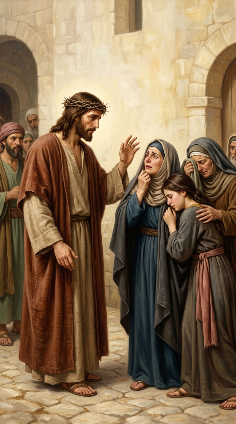 Christ Meeting the Women of Jerusalem